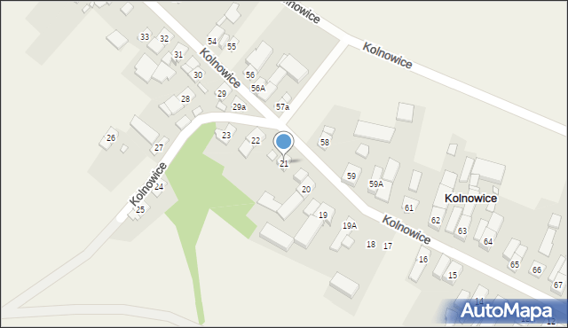 Kolnowice, Kolnowice, 21, mapa Kolnowice