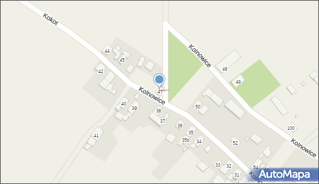 Kolnowice, Kolnowice, 47, mapa Kolnowice
