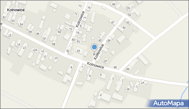 Kolnowice, Kolnowice, 84, mapa Kolnowice