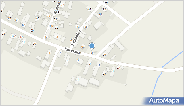 Kolnowice, Kolnowice, 98, mapa Kolnowice