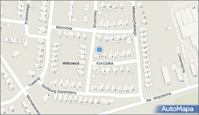 Kołobrzeg, Korczaka Janusza, 1, mapa Kołobrzegu