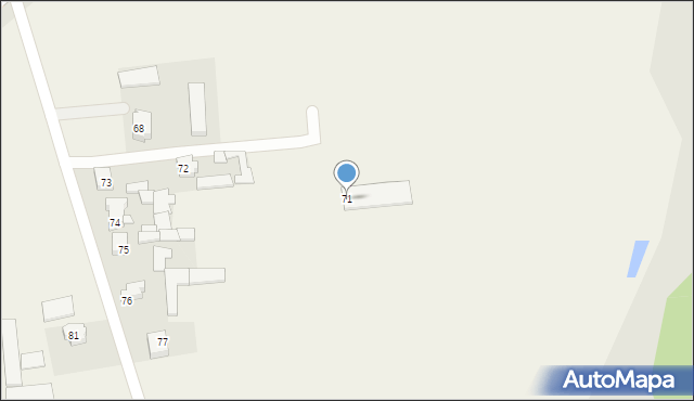 Kołodzież, Kołodzież, 71, mapa Kołodzież