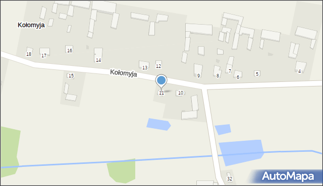 Kołomyja, Kołomyja, 11, mapa Kołomyja