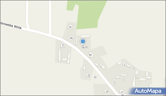 Kolonia Bobrowska Wola, Kolonia Bobrowska Wola, 4, mapa Kolonia Bobrowska Wola