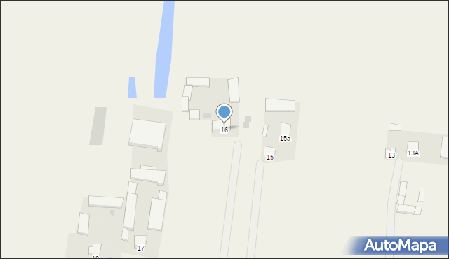 Kolonia Bystrzycka, Kolonia Bystrzycka, 16, mapa Kolonia Bystrzycka