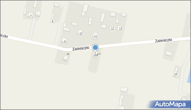 Kolonia Dobryszyce, Kolonia Dobryszyce, 11a, mapa Kolonia Dobryszyce