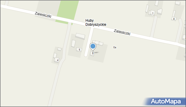 Kolonia Dobryszyce, Kolonia Dobryszyce, 6, mapa Kolonia Dobryszyce