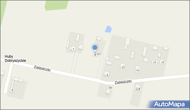 Kolonia Dobryszyce, Kolonia Dobryszyce, 8, mapa Kolonia Dobryszyce