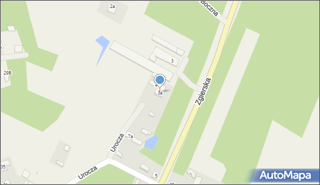 Kolonia Głowa, Kolonia Głowa, 3a, mapa Kolonia Głowa