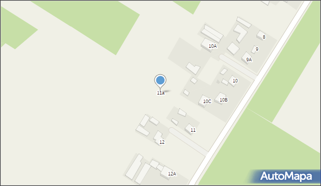 Kolonia Góra Puławska, Kolonia Góra Puławska, 11a, mapa Kolonia Góra Puławska