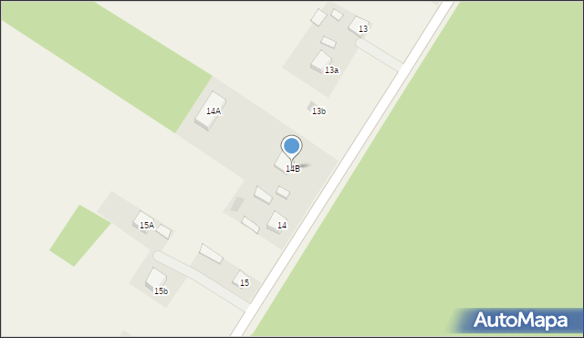 Kolonia Góra Puławska, Kolonia Góra Puławska, 14B, mapa Kolonia Góra Puławska