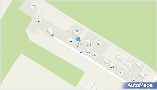 Kolonia Góra Puławska, Kolonia Góra Puławska, 2H, mapa Kolonia Góra Puławska