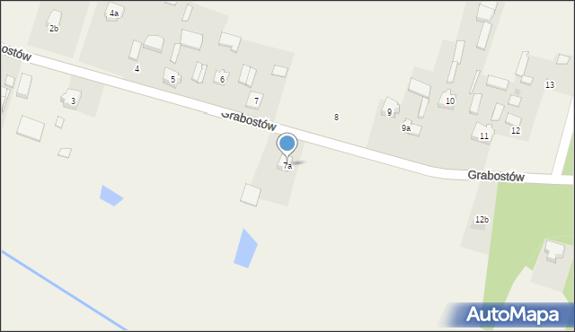 Kolonia Grabostów, Kolonia Grabostów, 7a, mapa Kolonia Grabostów