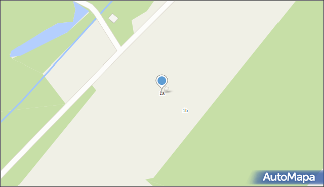 Kolonia Jurki, Kolonia Jurki, 1a, mapa Kolonia Jurki