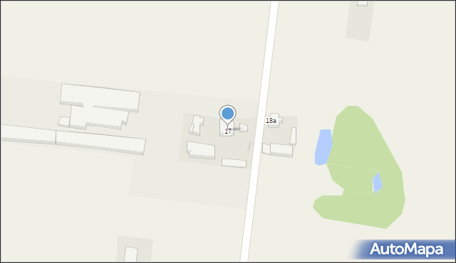 Kolonia Kociszew, Kolonia Kociszew, 17, mapa Kolonia Kociszew