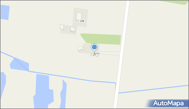 Kolonia Kociszew, Kolonia Kociszew, 20, mapa Kolonia Kociszew