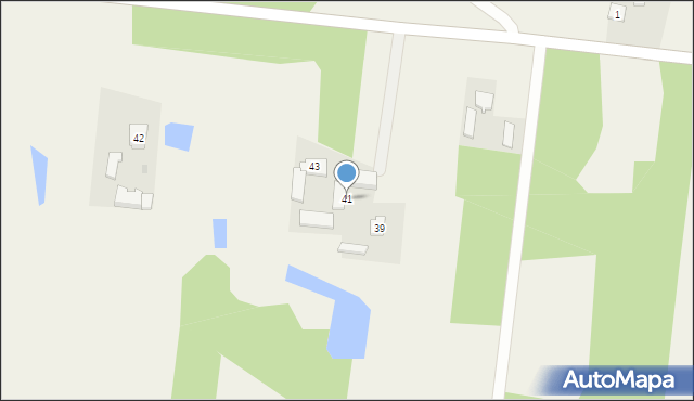 Kolonia Kociszew, Kolonia Kociszew, 41, mapa Kolonia Kociszew