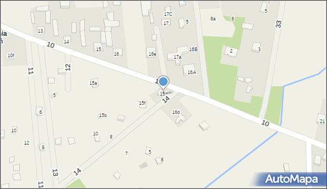 Kolonia Ldzań, Kolonia Ldzań, 15d, mapa Kolonia Ldzań