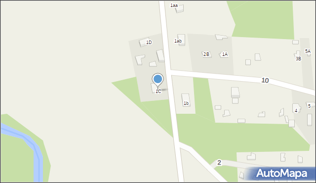 Kolonia Ldzań, Kolonia Ldzań, 1C, mapa Kolonia Ldzań