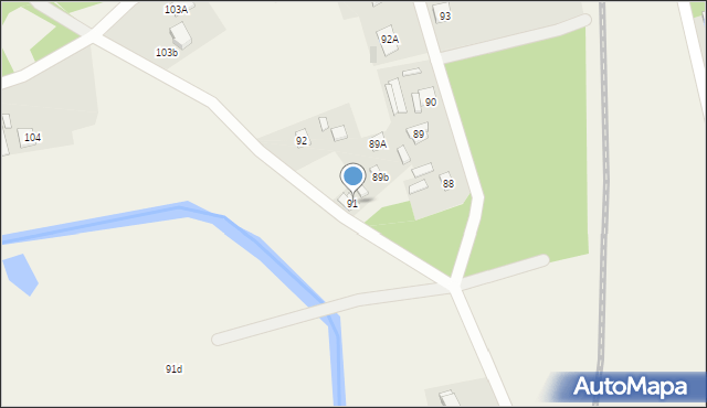 Kolonia Lesiów, Kolonia Lesiów, 91, mapa Kolonia Lesiów