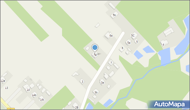 Kolonia Łobudzice, Kolonia Łobudzice, 7a, mapa Kolonia Łobudzice