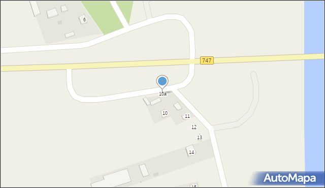 Kolonia Nadwiślańska, Kolonia Nadwiślańska, 10a, mapa Kolonia Nadwiślańska