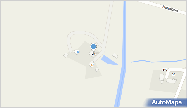 Kolonia Nowe Batorowo, Kolonia Nowe Batorowo, 2a, mapa Kolonia Nowe Batorowo