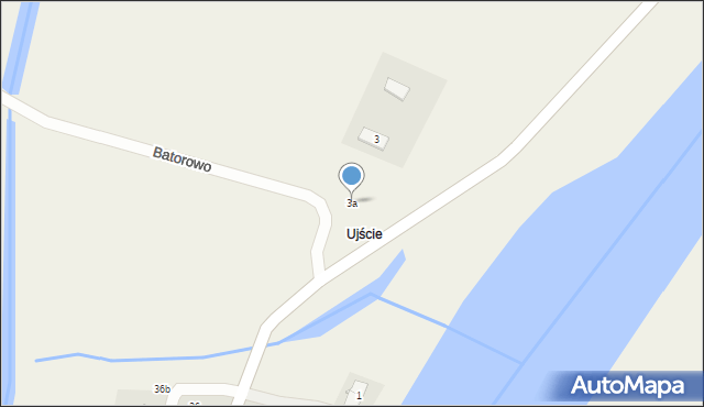 Kolonia Nowe Batorowo, Kolonia Nowe Batorowo, 3a, mapa Kolonia Nowe Batorowo