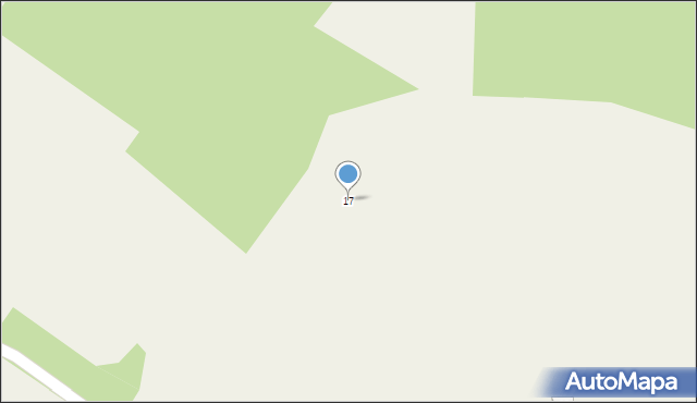 Kolonia Obory, Kolonia Obory, 17, mapa Kolonia Obory