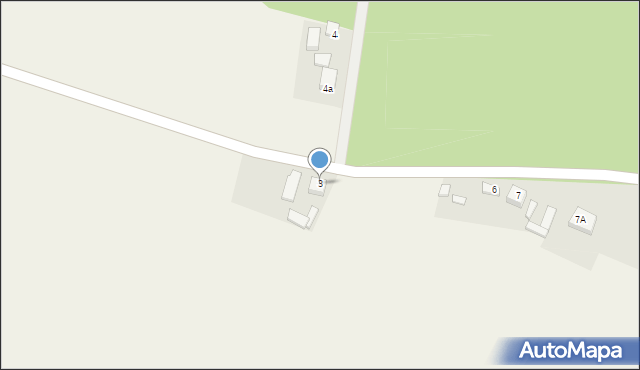 Kolonia Osiek, Kolonia Osiek, 3, mapa Kolonia Osiek