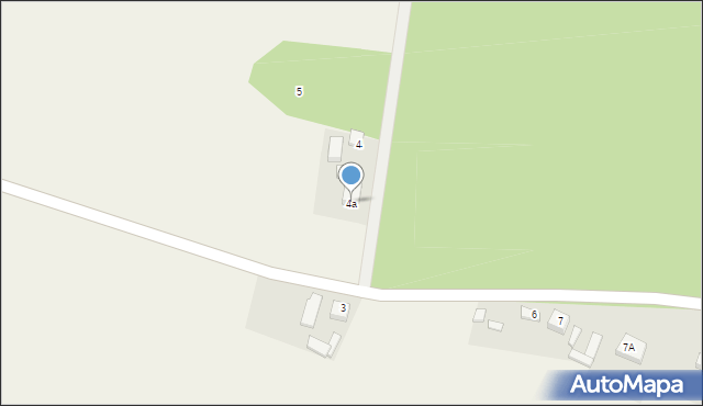 Kolonia Osiek, Kolonia Osiek, 4a, mapa Kolonia Osiek