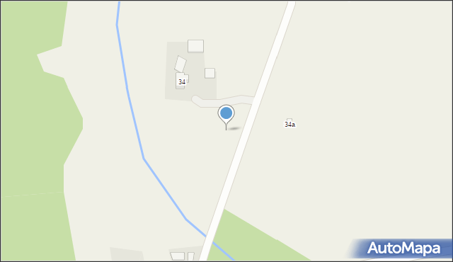 Kolonia Ostoja, Kolonia Ostoja, 34h, mapa Kolonia Ostoja