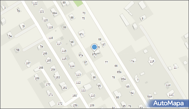 Kolonia Pliszczyn, Kolonia Pliszczyn, 87b, mapa Kolonia Pliszczyn