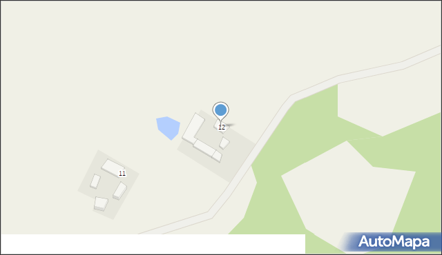 Kolonia Przerośl, Kolonia Przerośl, 12, mapa Kolonia Przerośl