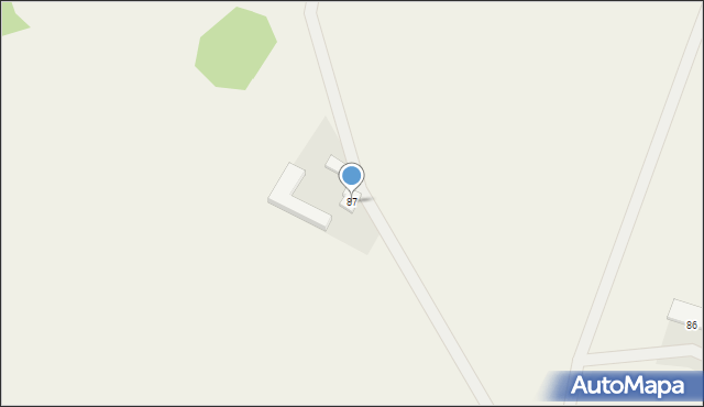 Kolonia Przerośl, Kolonia Przerośl, 87, mapa Kolonia Przerośl