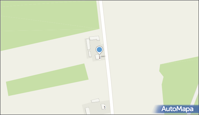 Kolonia Przybyszewo, Kolonia Przybyszewo, 4, mapa Kolonia Przybyszewo