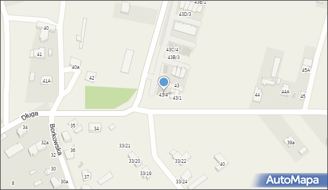 Kolonia Skarszewek, Kolonia Skarszewek, 43/4, mapa Kolonia Skarszewek
