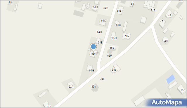 Kolonia Skarszewek, Kolonia Skarszewek, 64f, mapa Kolonia Skarszewek