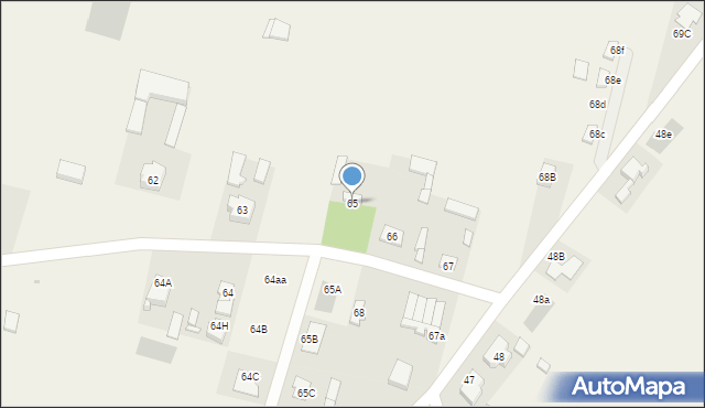 Kolonia Skarszewek, Kolonia Skarszewek, 65, mapa Kolonia Skarszewek