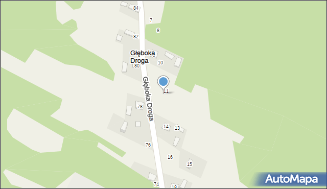 Kolonia Szczerbacka, Kolonia Szczerbacka, 12, mapa Kolonia Szczerbacka