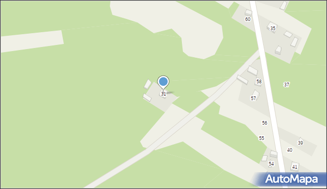 Kolonia Szczerbacka, Kolonia Szczerbacka, 31, mapa Kolonia Szczerbacka