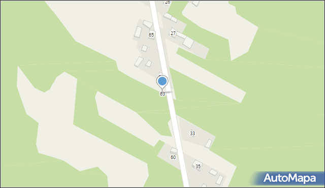 Kolonia Szczerbacka, Kolonia Szczerbacka, 63, mapa Kolonia Szczerbacka