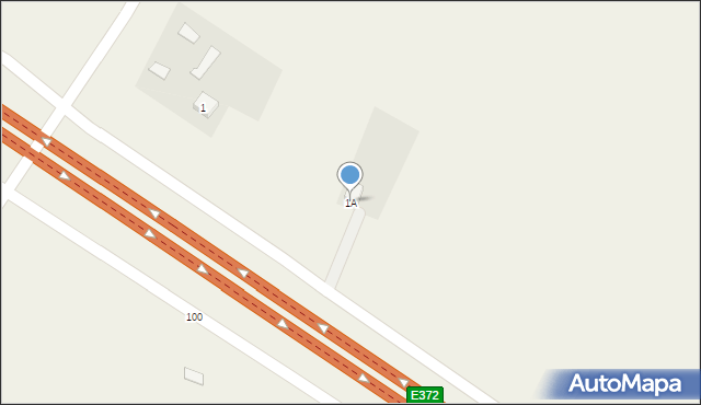 Kolonia Wola Piasecka, Kolonia Wola Piasecka, 1A, mapa Kolonia Wola Piasecka