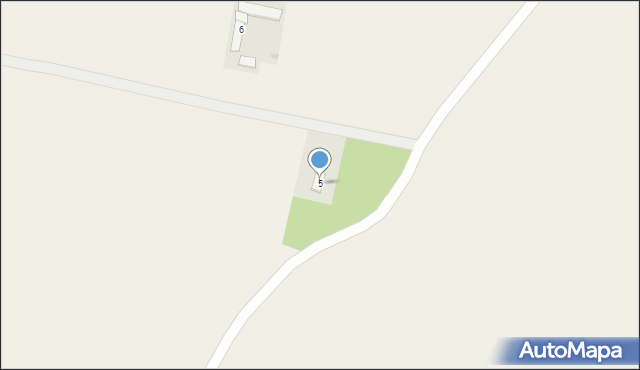 Kolonia Wola Piasecka, Kolonia Wola Piasecka, 5, mapa Kolonia Wola Piasecka