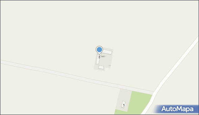 Kolonia Wola Piasecka, Kolonia Wola Piasecka, 6, mapa Kolonia Wola Piasecka