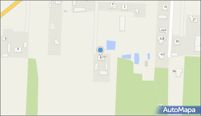 Kolonia Wolanów, Kolonia Wolanów, 5, mapa Kolonia Wolanów