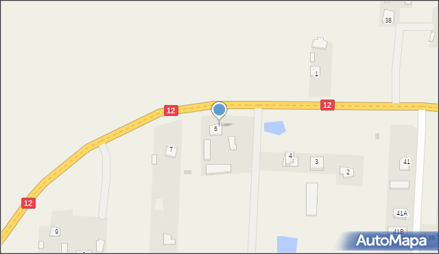 Kolonia Wolanów, Kolonia Wolanów, 6a, mapa Kolonia Wolanów