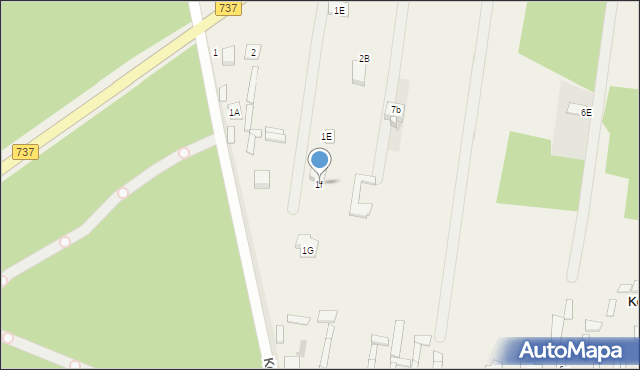 Kolonka, Kolonka, 1f, mapa Kolonka