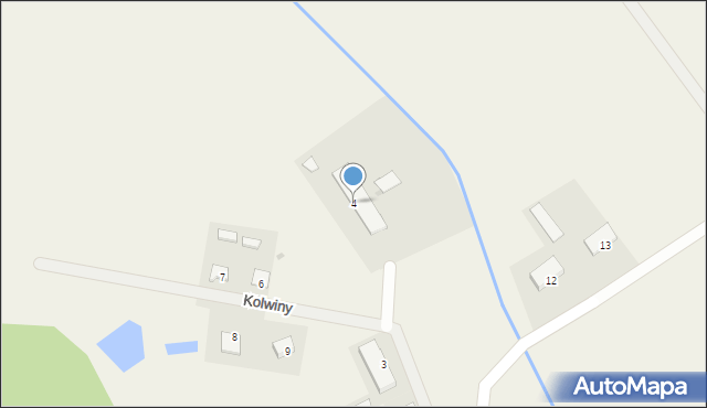 Kolwiny, Kolwiny, 4, mapa Kolwiny