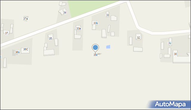 Komadzyn, Komadzyn, 33c, mapa Komadzyn